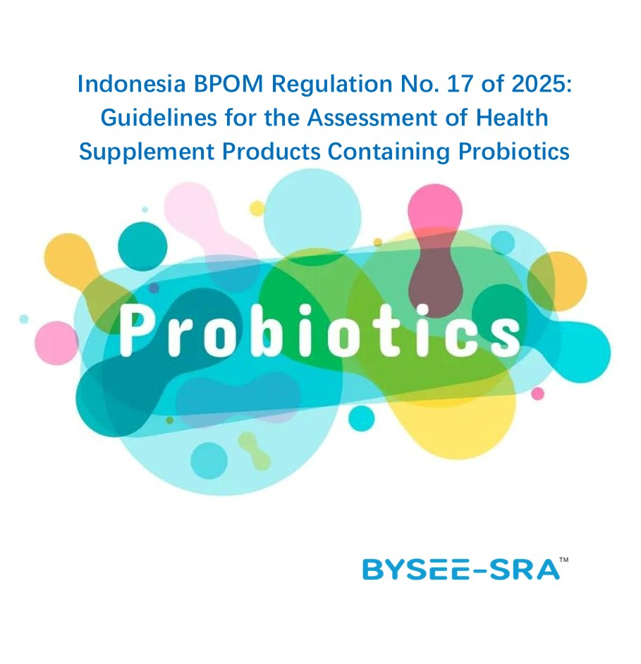 BPOM Regulation No. 17 of 2025: Guidelines for the Assessment of Health Supplement Products Containing Probiotics